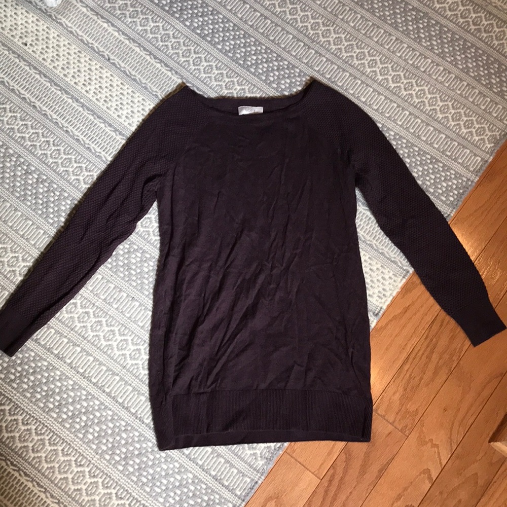 LOFT SP slightly heathered Brown sweater NWT
